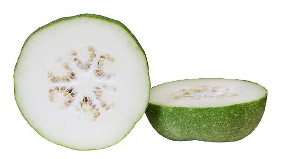 射阳冬瓜切面特写