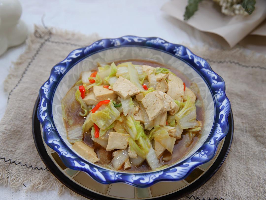 白菜炖豆腐