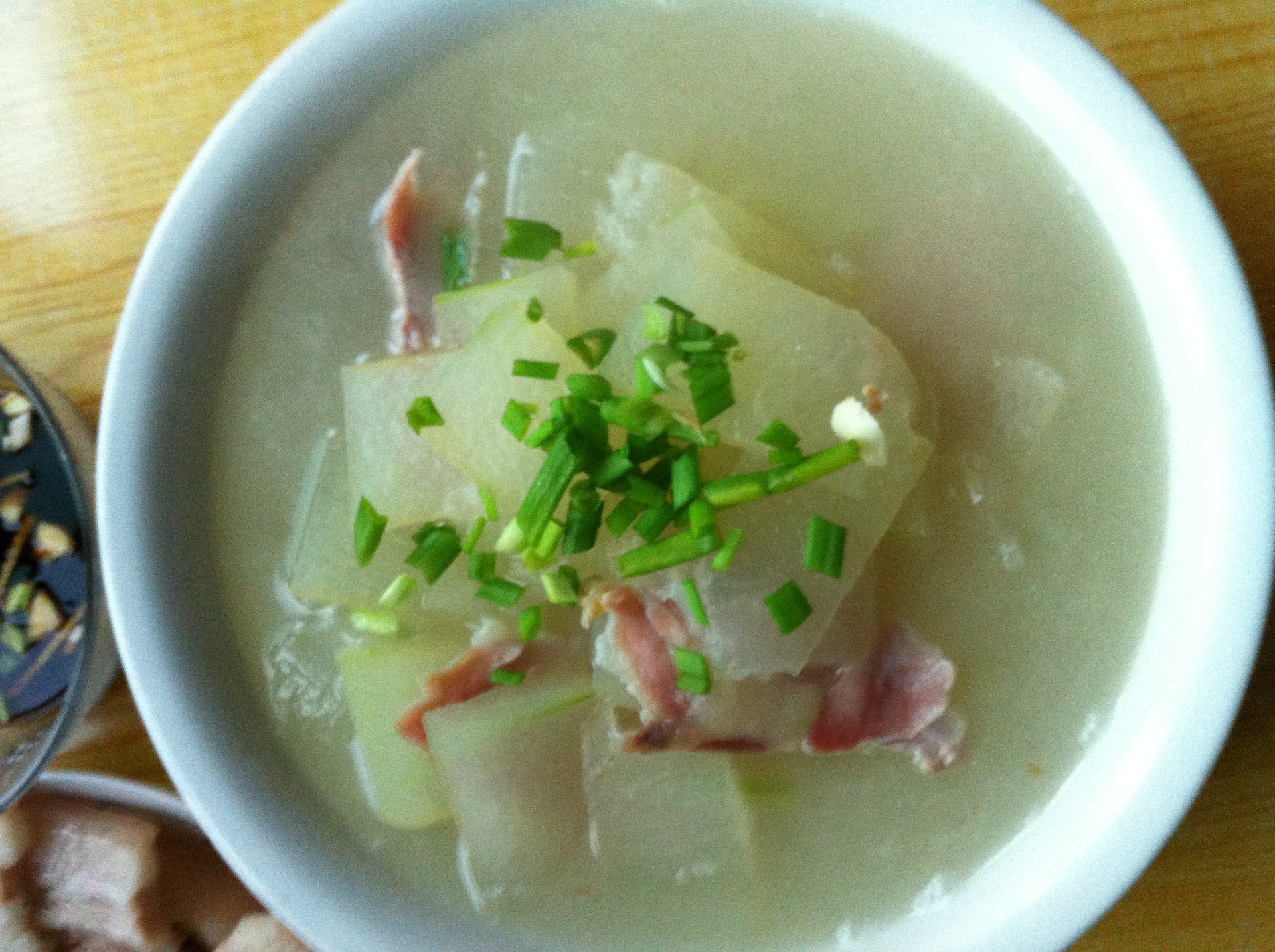 冬瓜瘦肉汤成品图