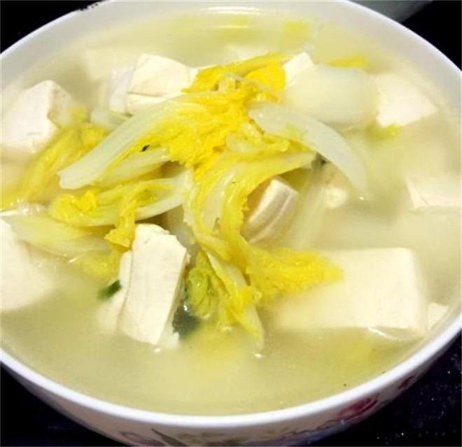 清炖白菜豆腐汤