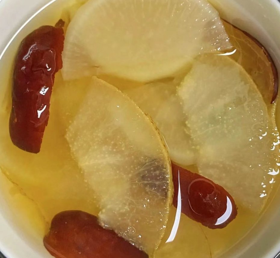 红枣胡萝卜汤成品图