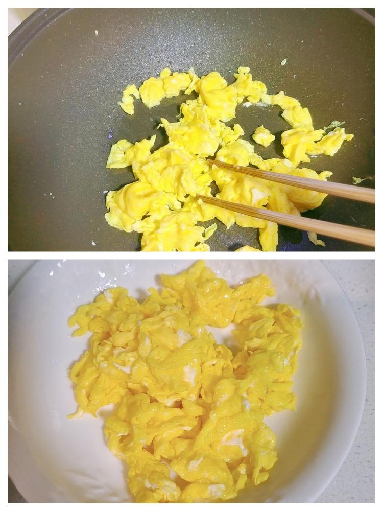 炒鸡蛋过程图