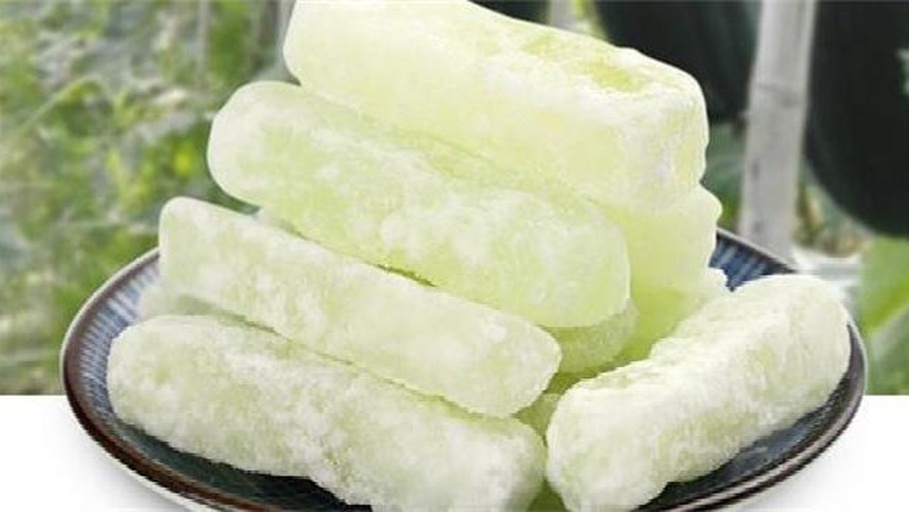 冬瓜与冬瓜糖对比图