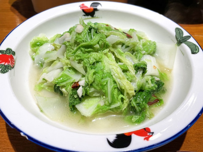 白花菜花清炒菜肴