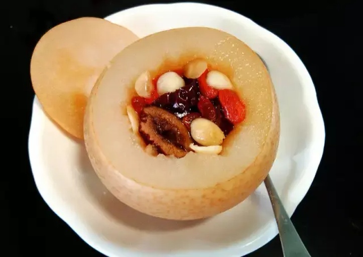 香梨多种食用方式拼图