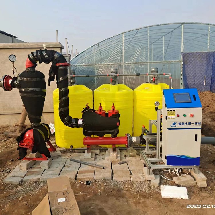 西红柿水肥一体化系统示意图