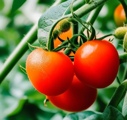 南美洲安第斯山脉的原始生态环境,山地植被茂密,阳光充足,野生小型红色浆果生长在岩石缝隙中,背景为高原云雾缭绕的景象,突出西红柿的原始生长环境 西红柿原生地貌