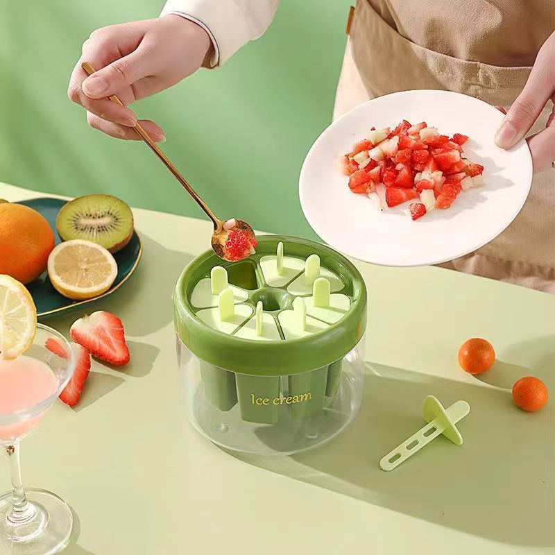 冰激凌机制作过程