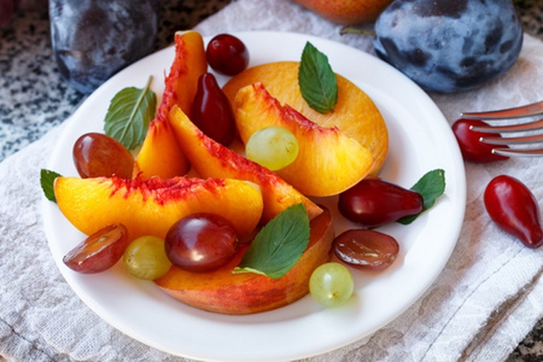 葡萄与健康饮食搭配图示