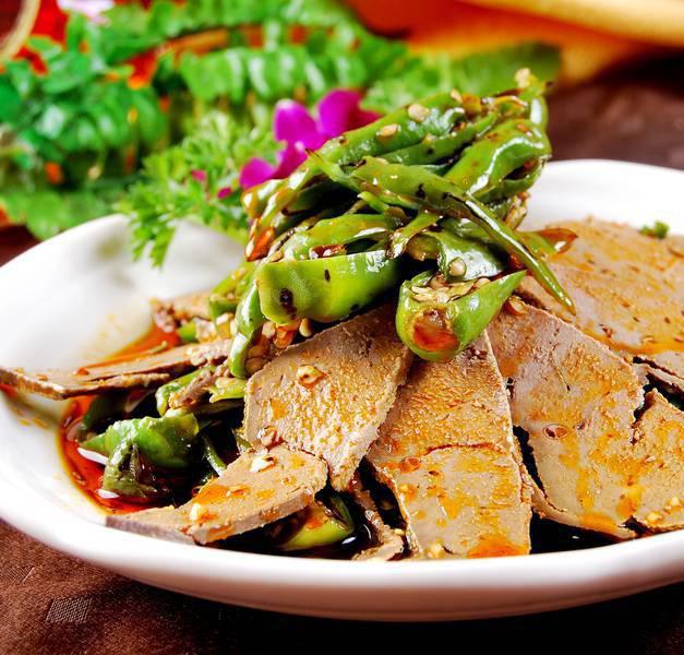 泡椒猪肝成品图