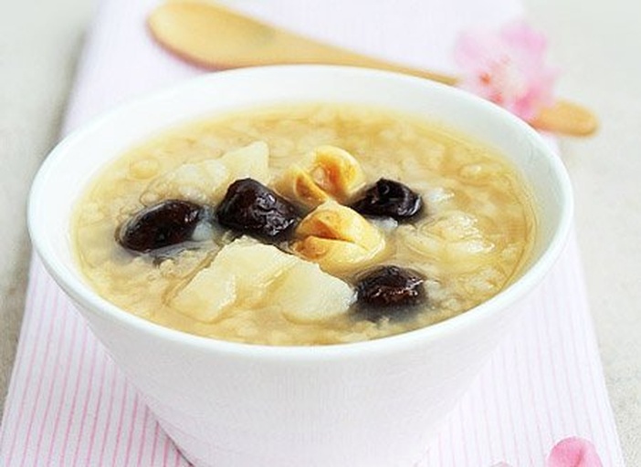 白莲子多种食用方式拼盘图