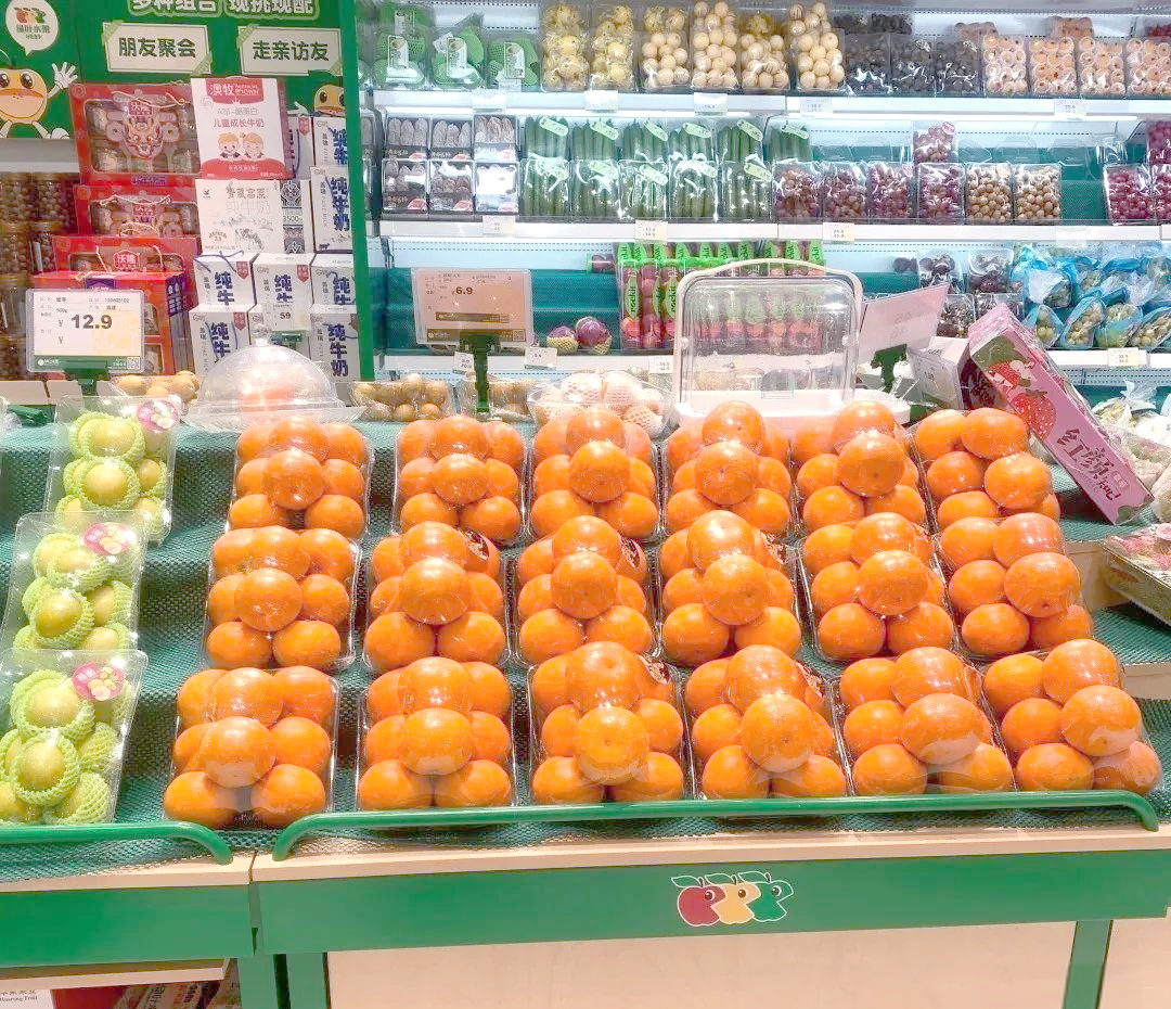 兰梨品牌包装与市场销售场景