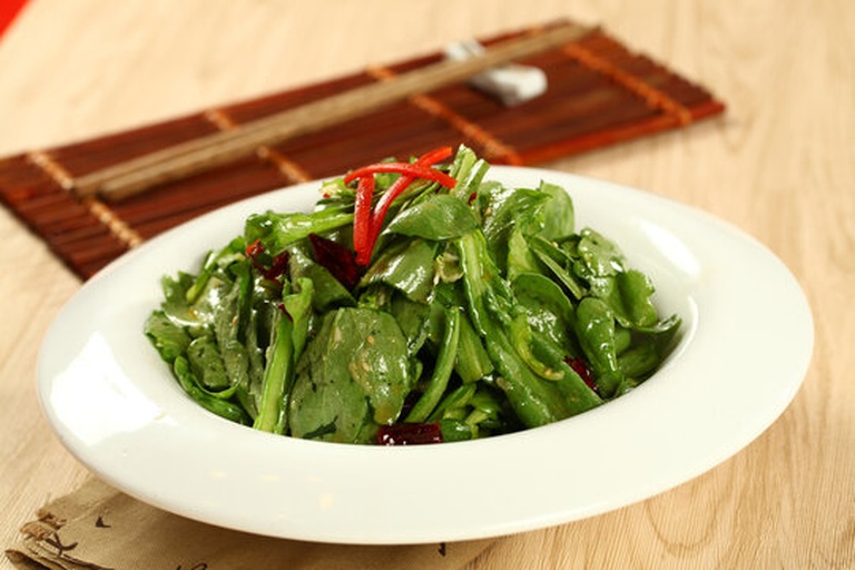 黄心白菜烹饪场景