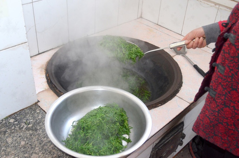 红枫茶制作工艺展示