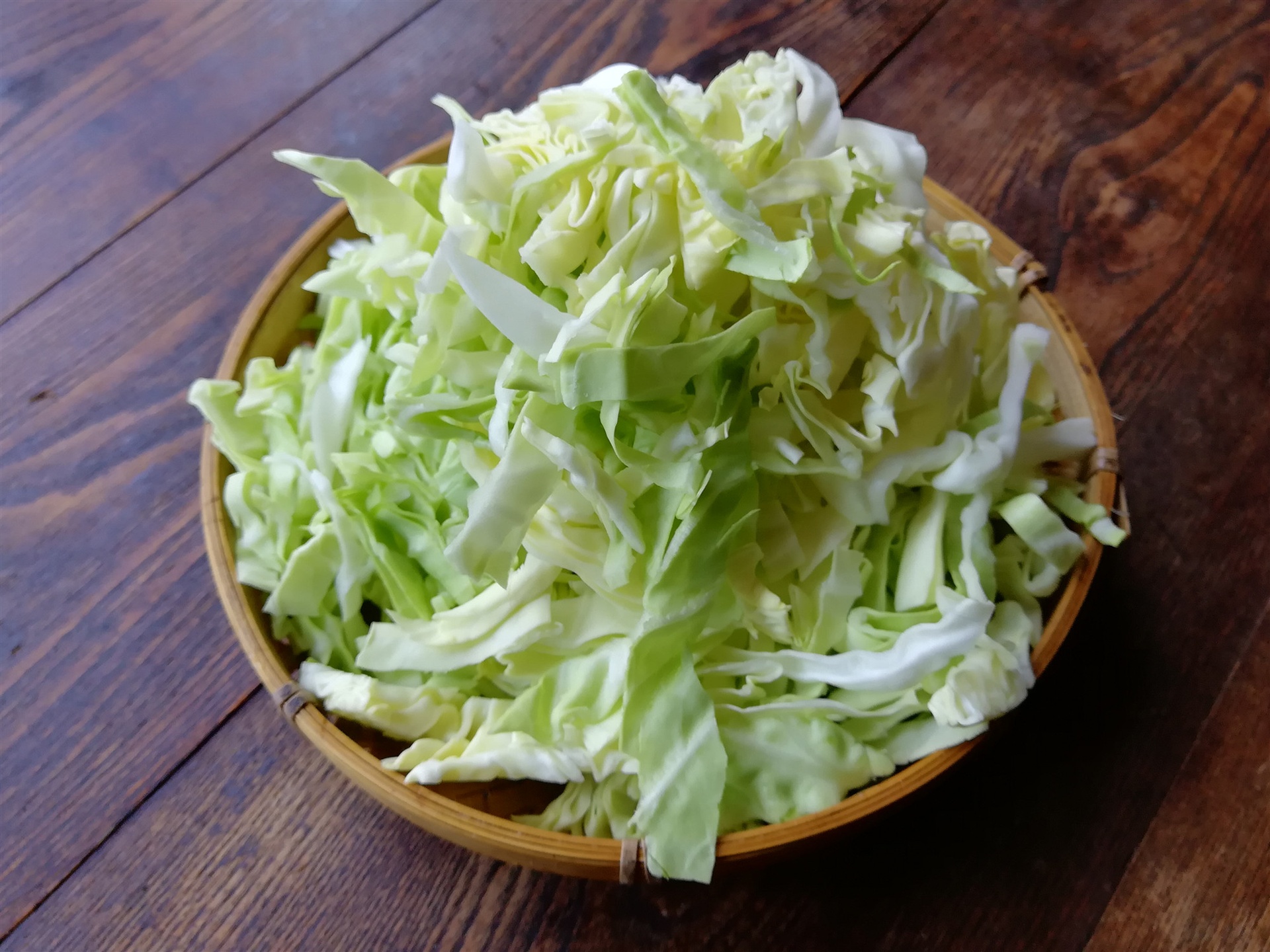 圆甘蓝整体外观特写