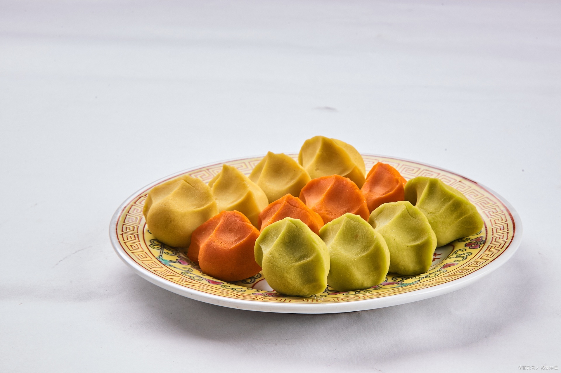 红皮萝卜饺子成品图