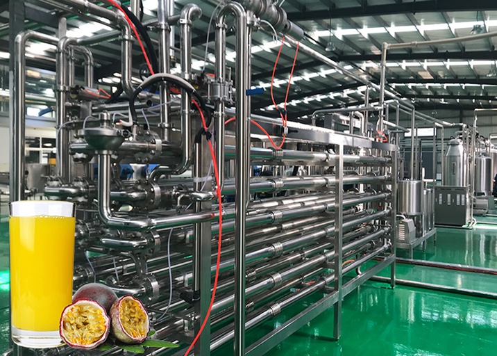 现代化甘蔗汁加工生产线,展示从原料到成品的全过程 甘蔗汁加工生产线