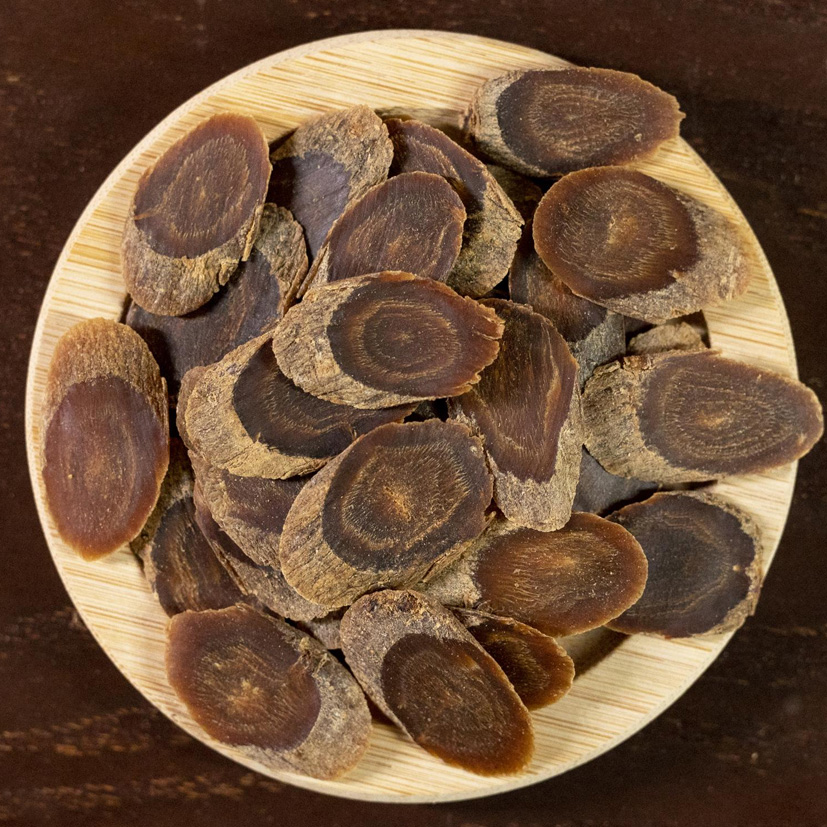 红参实物特写