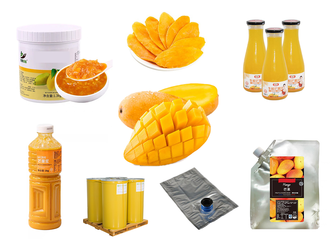 展示芒果仁在食品、化妆品、保健品中的应用示例 芒果仁在农产品加工中的应用
