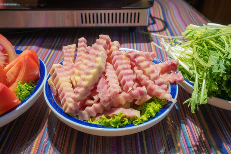 成熟绿番茄品种拼盘