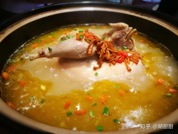 风姜鸡汤成品图