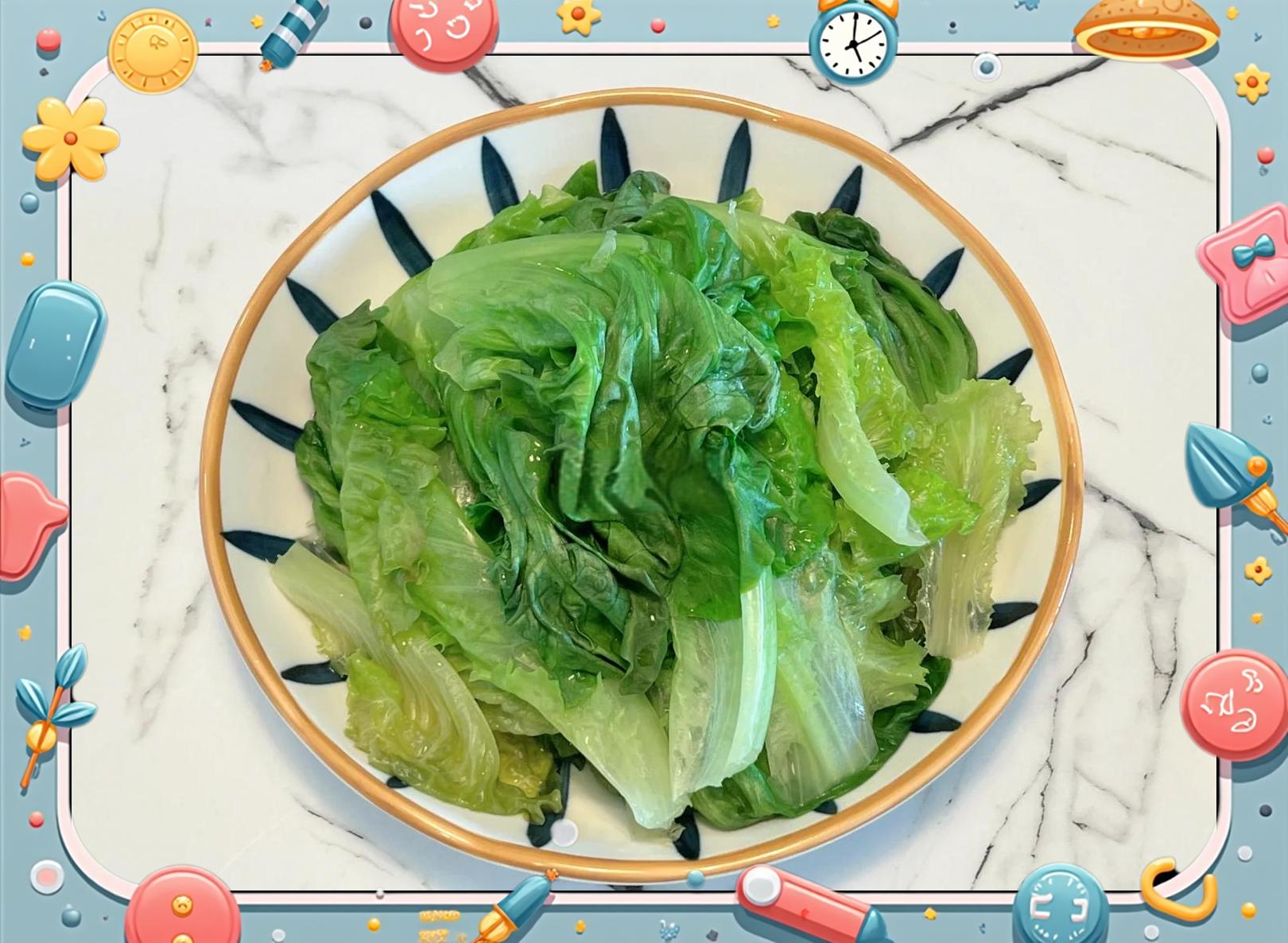 生菜与其他蔬菜对比图