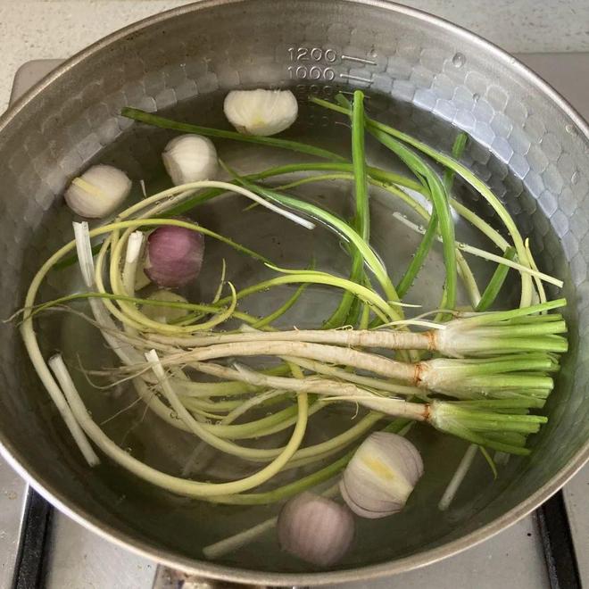 姜葱水制作过程