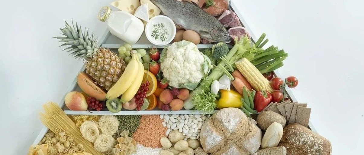 孕妇饮食结构示意图