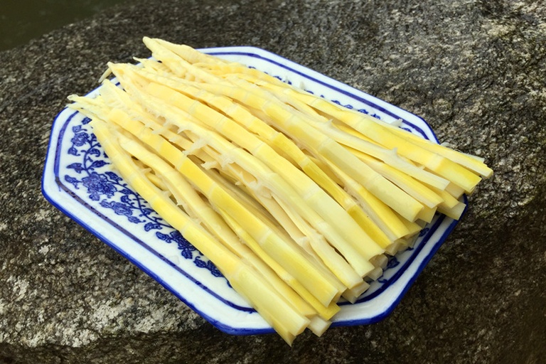 金竹笋烹饪成品菜肴图