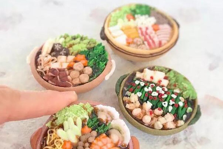 柚子日式料理自助用餐场景