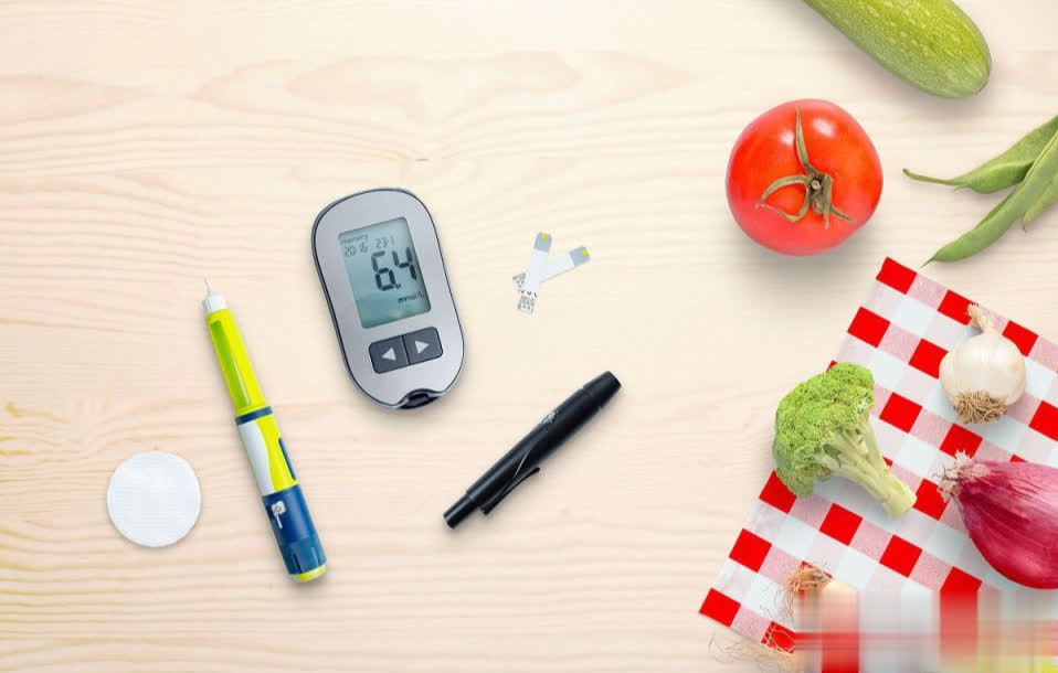 糖尿病饮食管理示意图