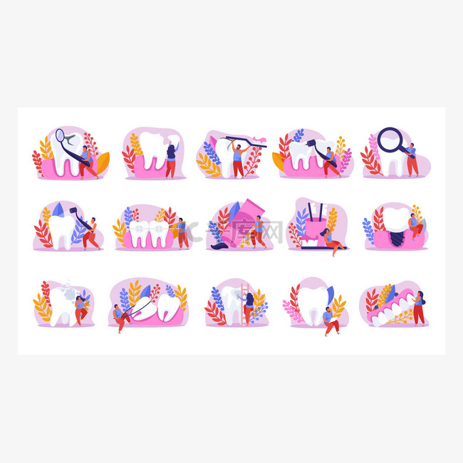 口腔黏膜修复过程示意图