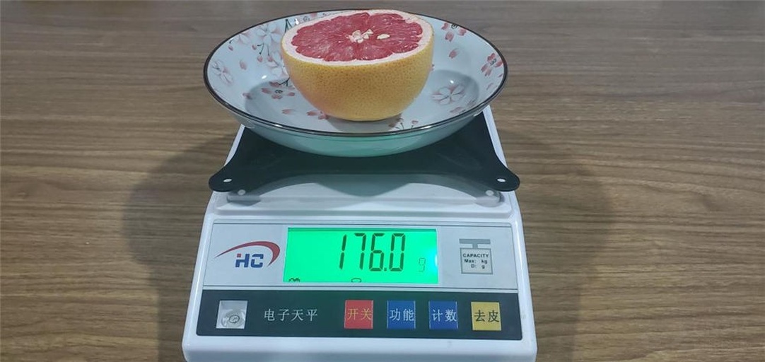 柚子控糖食用份量参照图
