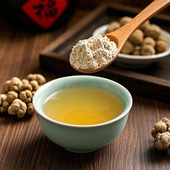 柴胡茶饮制作示意图