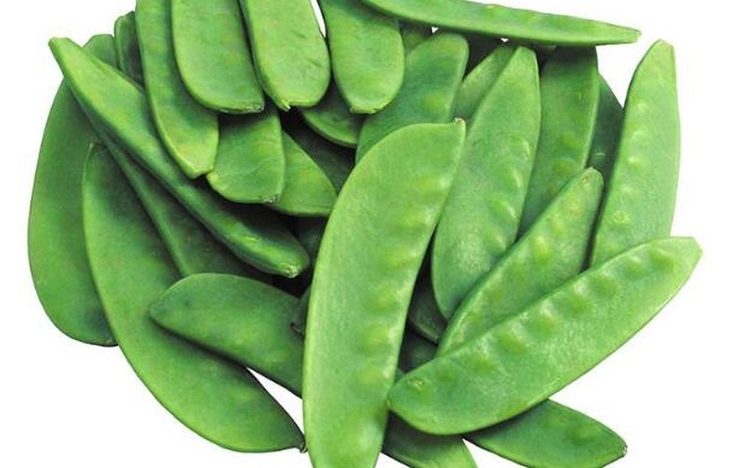 新鲜荷兰豆与熟荷兰豆对比