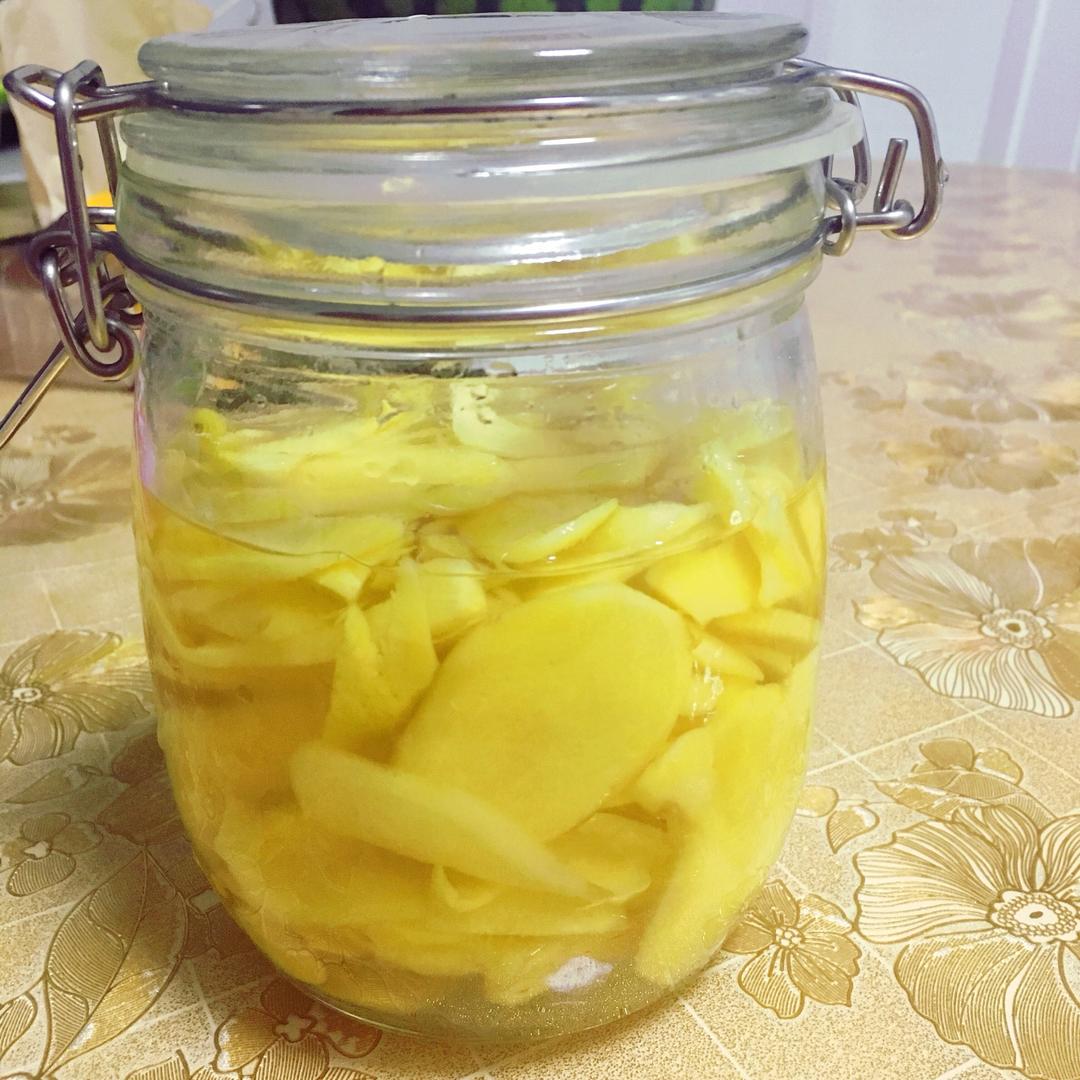 泡姜制作过程分解图