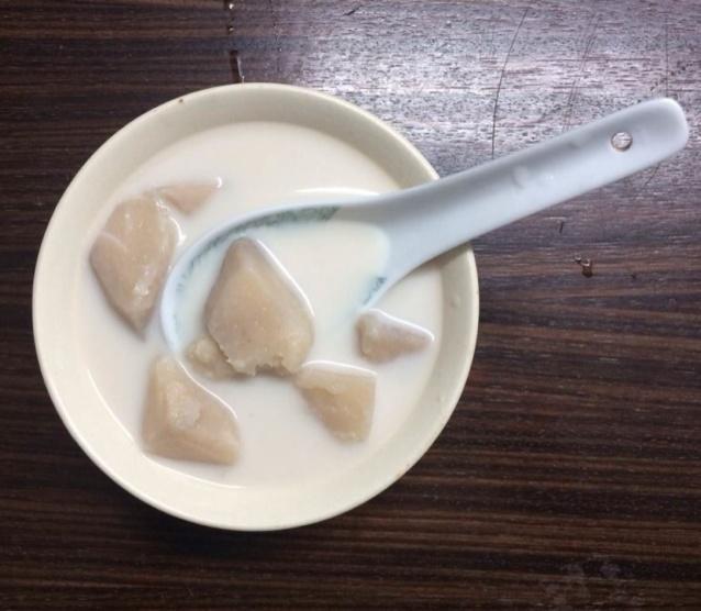 椰奶芋泥饱饱碗制作过程