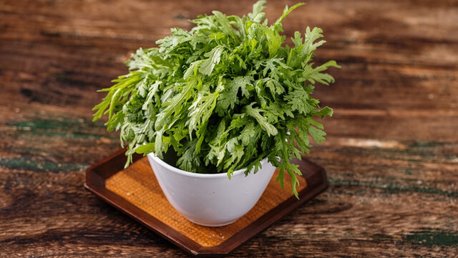 野菊花菜成品菜肴特写