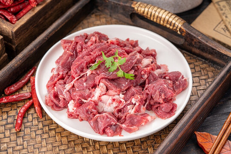 白胡椒与牛肉的食材组合