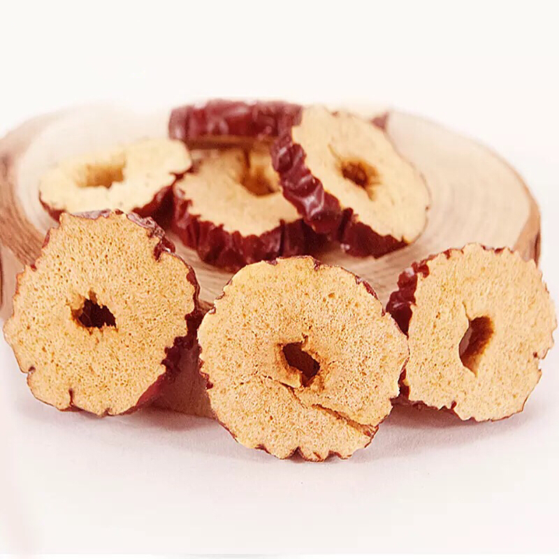 干红枣片特写展示