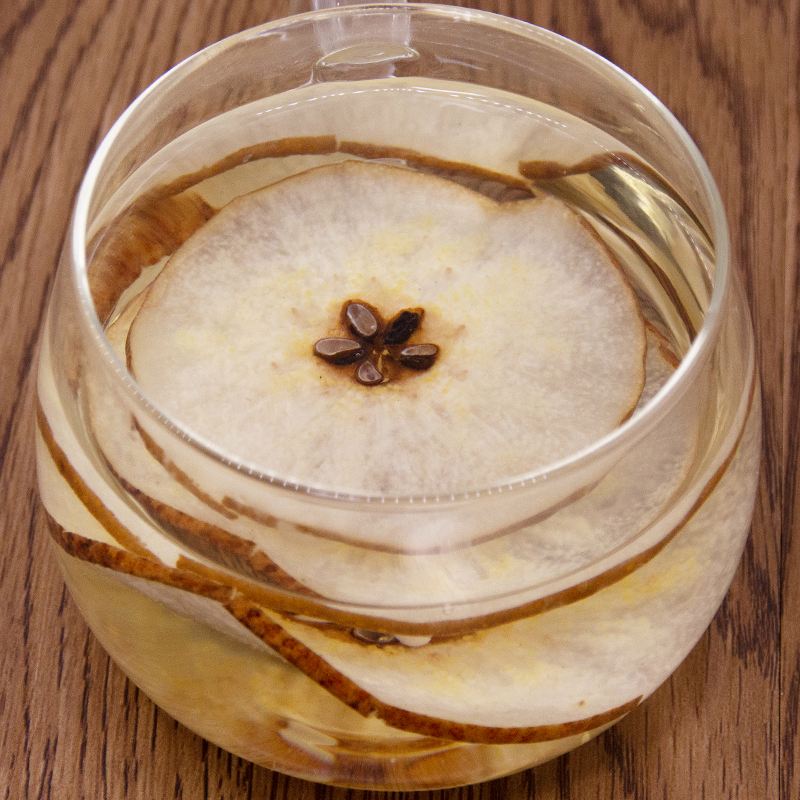 酸梨果茶制作