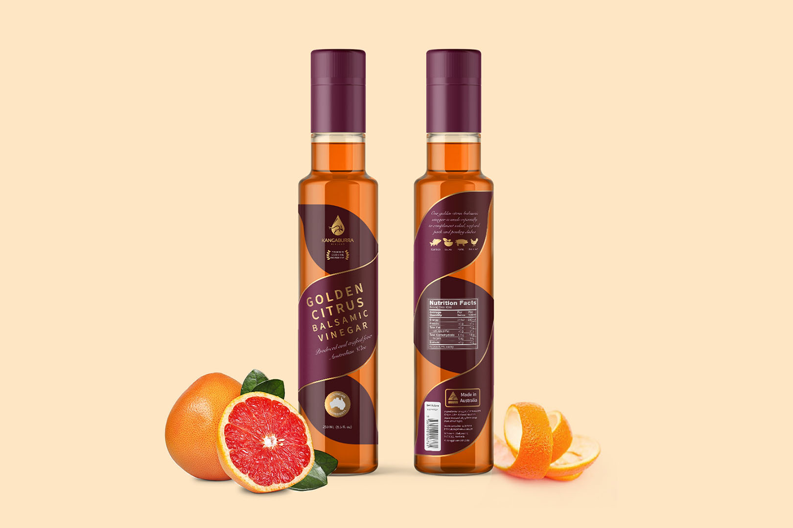 脆皮金柑深加工产品展示台