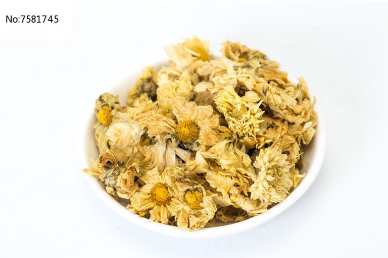 正确冲泡野菊花的方法示意图