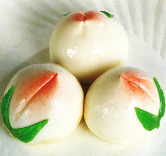 寿桃包食材全景图