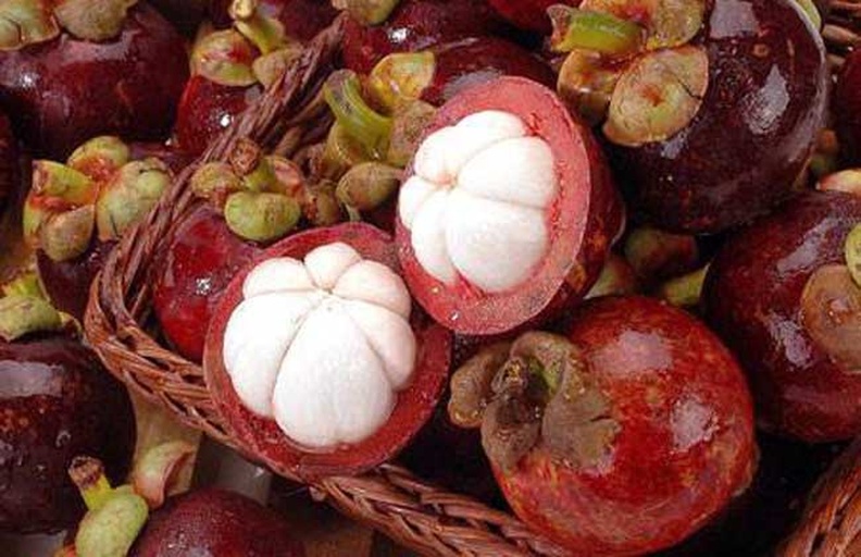 山竹果肉展示图