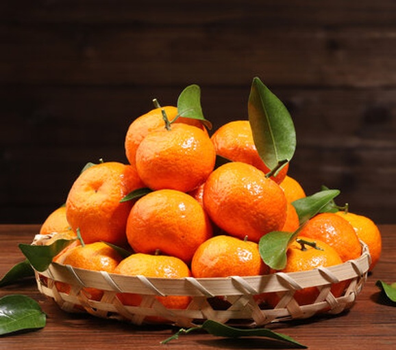 金桔果篮展示