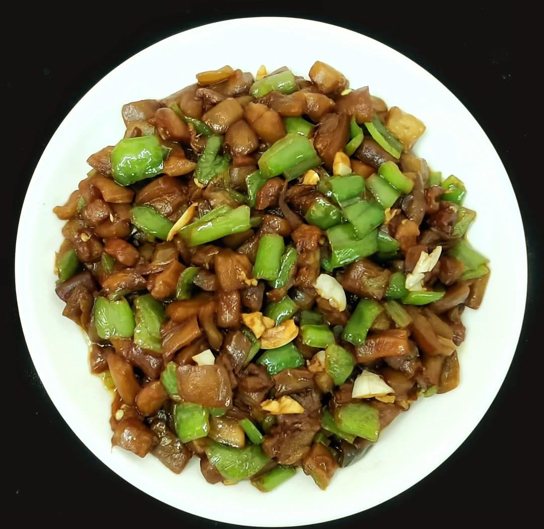 猪肝与尖椒分开展示图