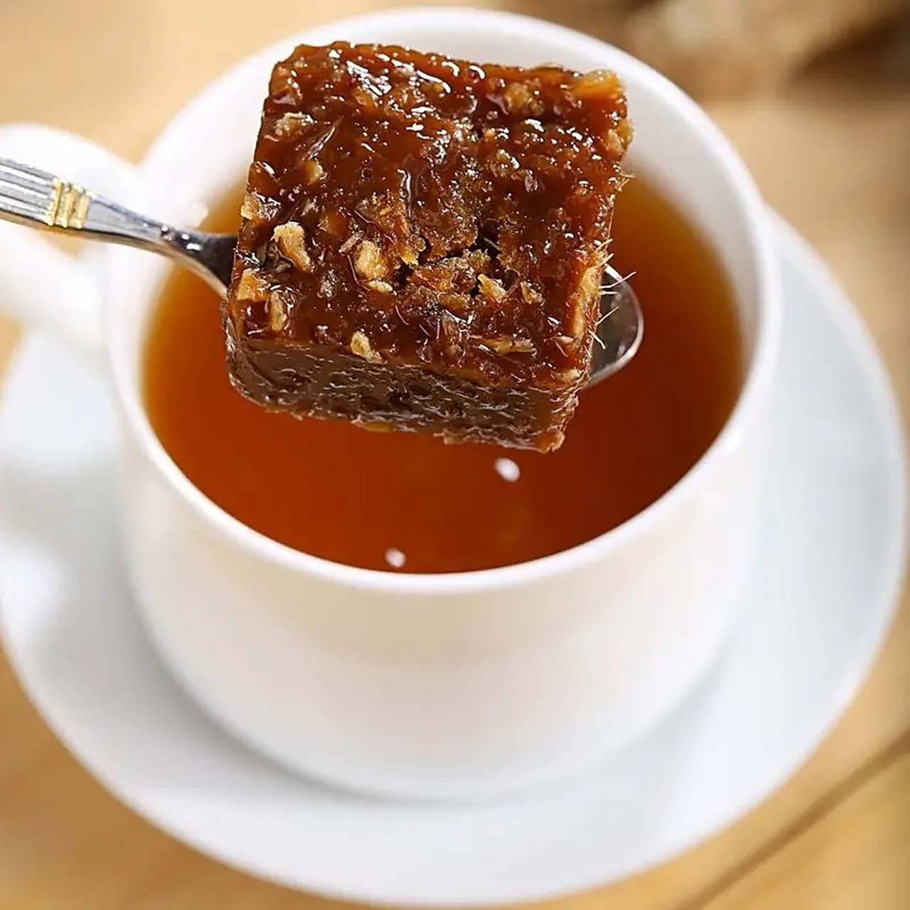 老姜红糖茶制作过程
