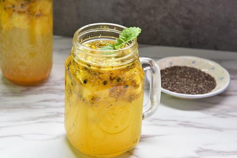 百香果饮品搭配场景