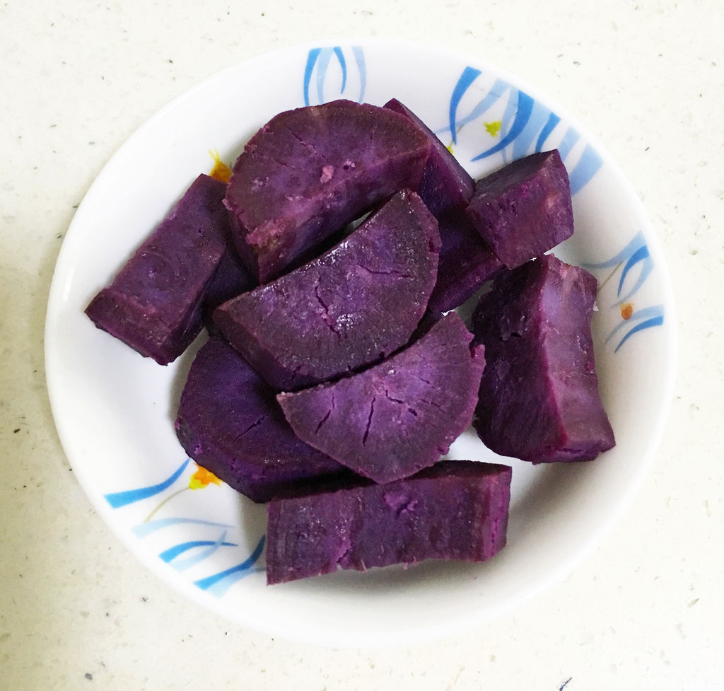 紫薯食品拼盘